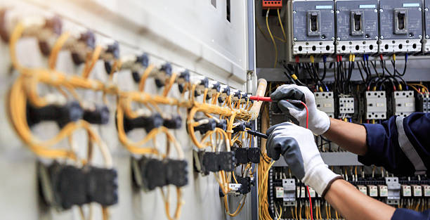 Professional Electrician technician working in Ellsworth, ME